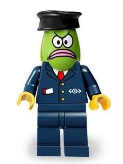 LEGO Minifigure-Bikini Bottom Express Bus Driver-SpongeBob SquarePants-BOB015-Creative Brick Builders